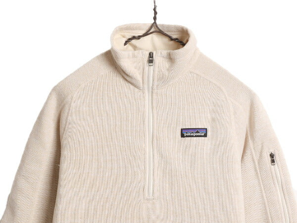 19年製 パタゴニア ベターセーター ハーフジップ レディース S / 古着 Patagonia アウトドア フリース ジャケット プルオーバー ジャンパー