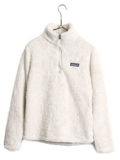 パタゴニア ロスガトス ハーフジップ レディース S Patagonia アウトドア フリース プルオーバー ジャケット 毛長 パイル ボア ハイネック
