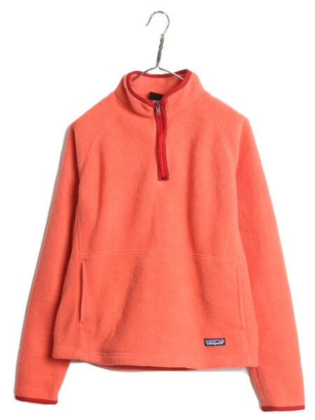 00s 04年製 パタゴニア シンチラ マースピアル フリース ジャケット レディース L / 00年代 Patagonia プルオーバー ブルゾン ハーフジップ