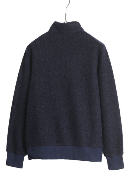 US企画 19年製 パタゴニア ウーリエステル フリース ジャケット レディース M 古着 Patagonia アウトドア ハーフジップ ジャンパー ウール