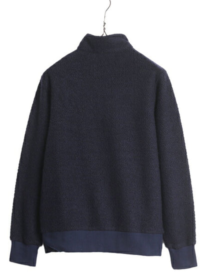 US企画 19年製 パタゴニア ウーリエステル フリース ジャケット レディース M 古着 Patagonia アウトドア ハーフジップ ジャンパー ウール