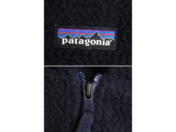 US企画 19年製 パタゴニア ウーリエステル フリース ジャケット レディース M 古着 Patagonia アウトドア ハーフジップ ジャンパー ウール