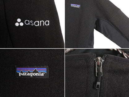 19年製 パタゴニア パフォーマンス ベター セーター ジャケット レディース M Patagonia フリース フルジップ ブルゾン ハイネック 企業 黒