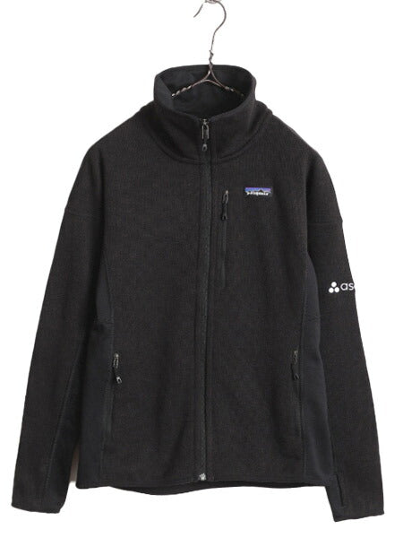 19年製 パタゴニア パフォーマンス ベター セーター ジャケット レディース M Patagonia フリース フルジップ ブルゾン ハイネック 企業 黒