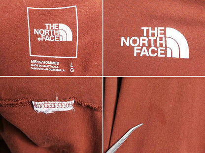 ノースフェイス 両面 プリント 長袖 Tシャツ メンズ L / The North Face アウトドア ロンT プリントT ロゴT バックプリント クルーネック