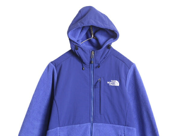 ノースフェイス フード付き デナリ ジャケット レディース S 古着 The North Face DENALI フリース ブルゾン パーカー フルジップ 2トーン