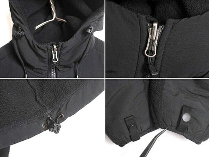 ノースフェイス フード付き デナリ ジャケット レディース S The North Face Denali フリース パーカー フルジップ アウトドア ブルゾン 黒
