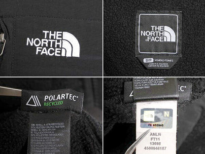 ノースフェイス フード付き デナリ ジャケット レディース S The North Face Denali フリース パーカー フルジップ アウトドア ブルゾン 黒