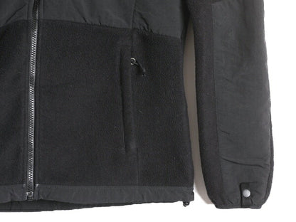 ノースフェイス フード付き デナリ ジャケット レディース S The North Face Denali フリース パーカー フルジップ アウトドア ブルゾン 黒