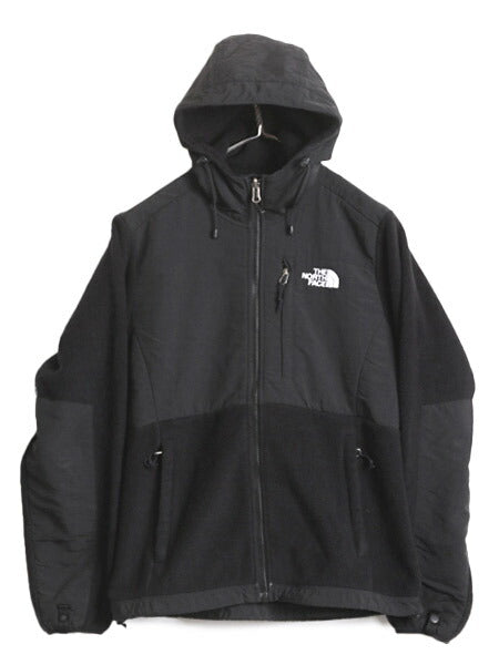 ノースフェイス フード付き デナリ ジャケット レディース S The North Face Denali フリース パーカー フルジップ アウトドア ブルゾン 黒