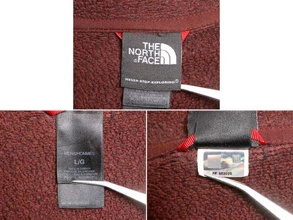 ノースフェイス ハーフジップ セーター フリース ジャケット メンズ L / 古着 The North face アウトドア ニット プルオーバー ジャンパー