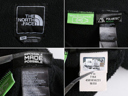 ノースフェイス フード付き デナリ ジャケット レディース S The North Face Denali フリース パーカー ジャンパー ブラック 黒 アウトドア