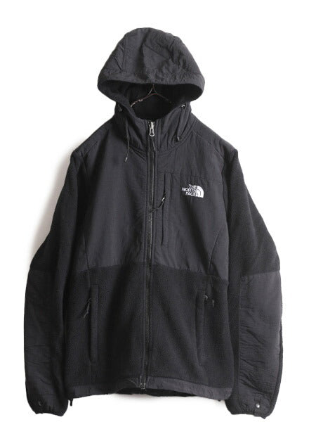 ノースフェイス フード付き デナリ ジャケット レディース S The North Face Denali フリース パーカー ジャンパー ブラック 黒 アウトドア