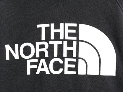 ノースフェイス プリント スウェット フード パーカー レディース XS 古着 The North Face プルオーバー 裏起毛 トレーナー アウトドア 黒