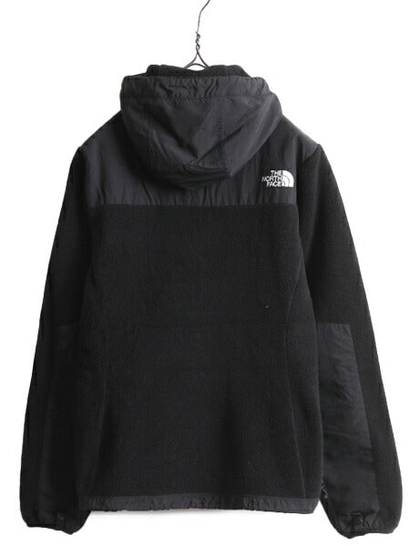 ノースフェイス フード付き デナリ ジャケット レディース S The North Face Denali フリース パーカー ジャンパー ブラック 黒 アウトドア