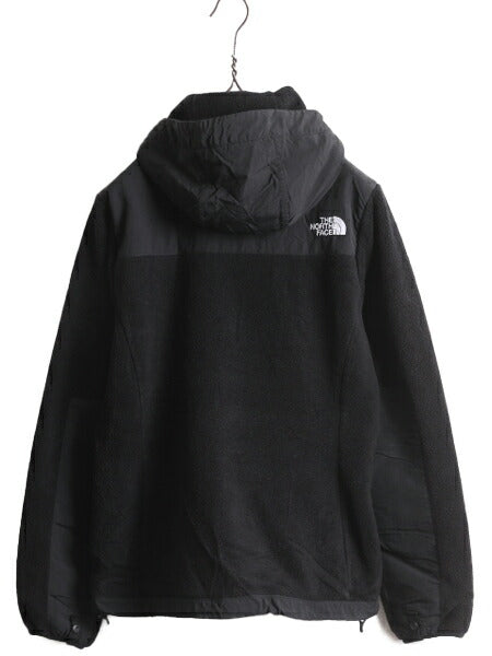 ノースフェイス フード付き デナリ ジャケット レディース S The North Face Denali フリース パーカー ジャンパー 黒 ブラック アウトドア