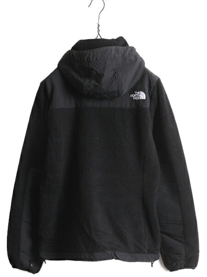 ノースフェイス フード付き デナリ ジャケット レディース S The North Face Denali フリース パーカー ジャンパー 黒 ブラック アウトドア