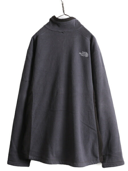 ノースフェイス フルジップ フリース ジャケット メンズ XL / 古着 The North Face ジャンパー ブルゾン アウトドア ２トーン 大きいサイズ