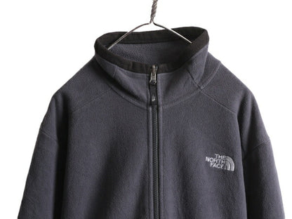 ノースフェイス フルジップ フリース ジャケット メンズ XL / 古着 The North Face ジャンパー ブルゾン アウトドア ２トーン 大きいサイズ