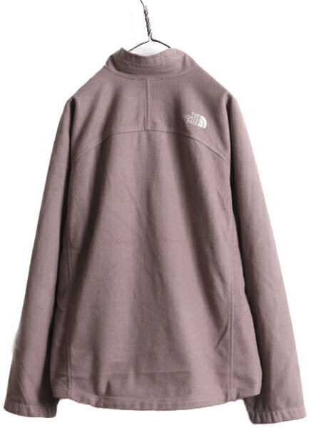 US企画 ノースフェイス WIND WALL フルジップ フリース ジャケット メンズ L / 古着 The North face ジャンパー アウトドア ブルゾン 防風