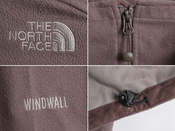 US企画 ノースフェイス WIND WALL フルジップ フリース ジャケット メンズ L / 古着 The North face ジャンパー アウトドア ブルゾン 防風