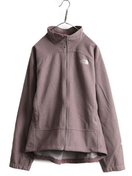 US企画 ノースフェイス WIND WALL フルジップ フリース ジャケット メンズ L / 古着 The North face ジャンパー アウトドア ブルゾン 防風