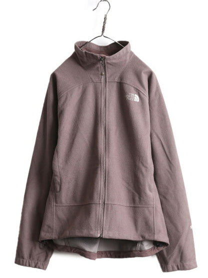 US企画 ノースフェイス WIND WALL フルジップ フリース ジャケット メンズ L / 古着 The North face ジャンパー アウトドア ブルゾン 防風