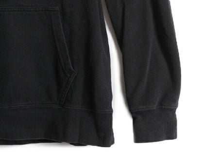 ノースフェイス プリント スウェット フード パーカー レディース XL The North Face プルオーバー 裏起毛 トレーナー アウトドア 薄手 黒