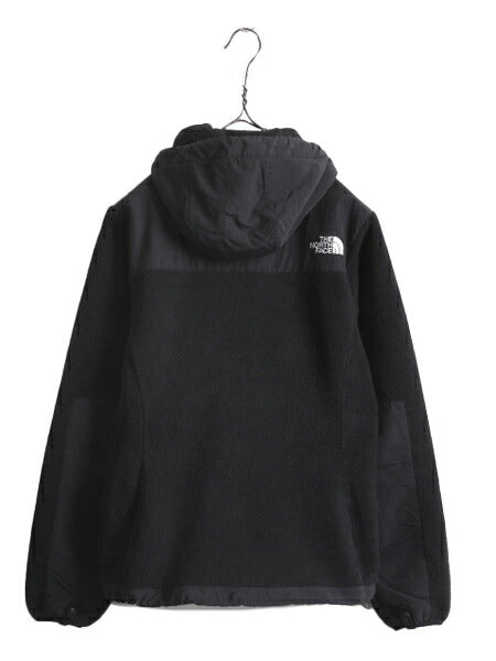 ノースフェイス フード付き デナリ ジャケット レディース S The North Face Denali フリース パーカー ジャンパー アウトドア ブルゾン 黒
