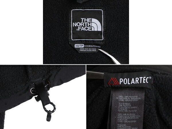 ノースフェイス デナリ ジャケット レディース XS The North Face DENALI アウトドア フリース ナイロン ブルゾン ブラック ジャンパー 黒