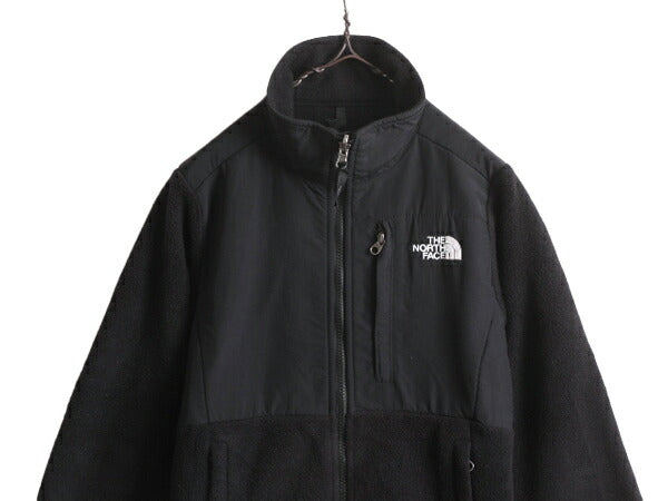 ノースフェイス デナリ ジャケット レディース XS The North Face DENALI アウトドア フリース ナイロン ブルゾン ブラック ジャンパー 黒