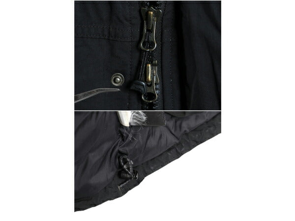 ノースフェイス ナイロン ダウン ジャケット メンズ M アウトドア The North face HYVENT ブルゾン フルジップ ハイネック ワンポイント 黒