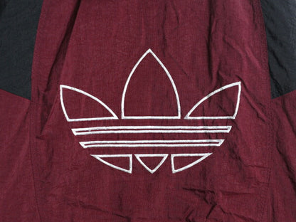 90s アディダス 中綿 ナイロン パーカー ジャケット メンズ XL / 90年代 adidas オールド ジャンパー ウォームアップ キルティング 3ライン