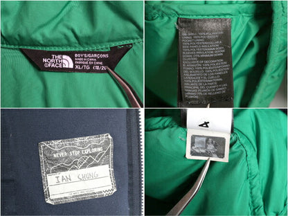 US企画 ノースフェイス ナイロン ダウン ジャケット ボーイズ XL メンズ S レディース M 程 The North Face 550フィル ブルゾン アウトドア