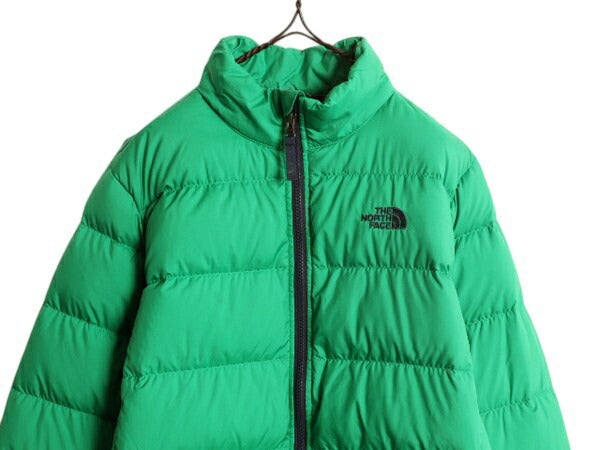 US企画 ノースフェイス ナイロン ダウン ジャケット ボーイズ XL メンズ S レディース M 程 The North Face 550フィル ブルゾン アウトドア
