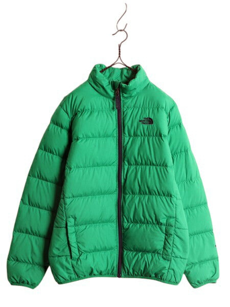 US企画 ノースフェイス ナイロン ダウン ジャケット ボーイズ XL メンズ S レディース M 程 The North Face 550フィル ブルゾン アウトドア