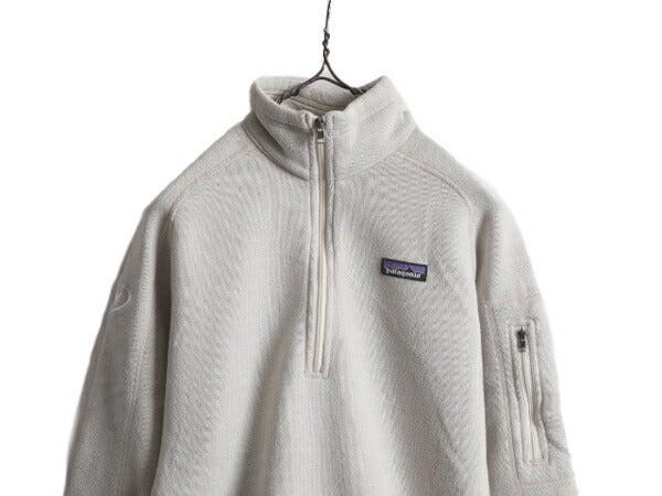 15年製 パタゴニア ベターセーター ハーフジップ レディース M Patagonia アウトドア フリース ジャケット プルオーバー 企業 ジップネック