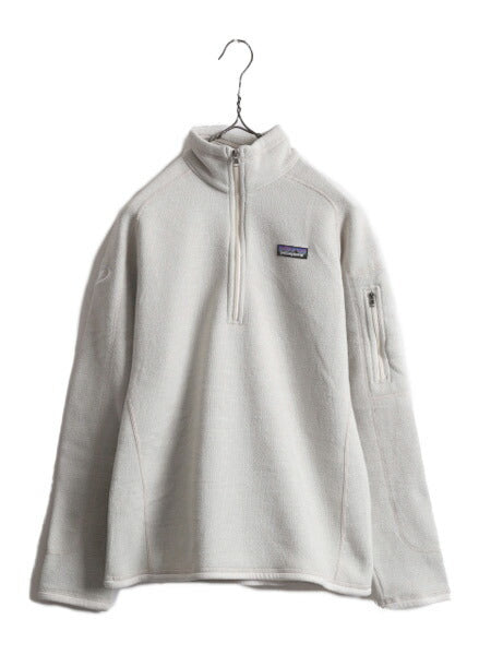 15年製 パタゴニア ベターセーター ハーフジップ レディース M Patagonia アウトドア フリース ジャケット プルオーバー 企業 ジップネック