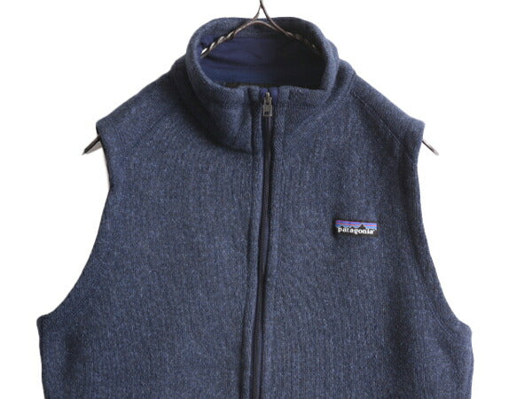 17年製 パタゴニア ベターセーター ベスト レディース M 古着 Patagonia フリース セーター ニット 重ね着 フルジップ アウトドア 前開き