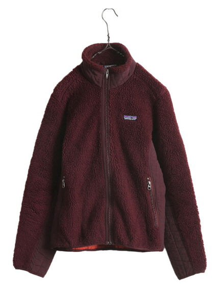 08年製 パタゴニア クラシック レトロX シンチラ フリース ジャケット レディース S / Patagonia アウトドア フルジップ ボア パイル 廃盤