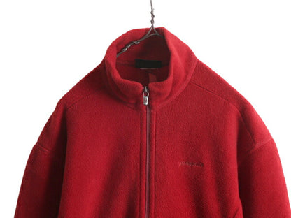 パタゴニア フルジップ シンチラ フリース ジャケット レディース L 程/ 古着 PATAGONIA ジャンパー ブルゾン アウトドア ハイネック 薄手