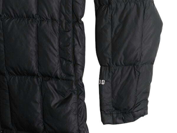 US企画 ノースフェイス ロング ダウン コート レディース S / The North Face アウトドア パーカー ジャケット キルティング 600フィル 黒