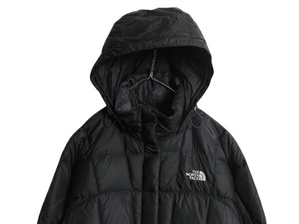 US企画 ノースフェイス ロング ダウン コート レディース S / The North Face アウトドア パーカー ジャケット キルティング 600フィル 黒