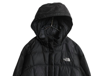US企画 ノースフェイス ロング ダウン コート レディース S / The North Face アウトドア パーカー ジャケット キルティング 600フィル 黒