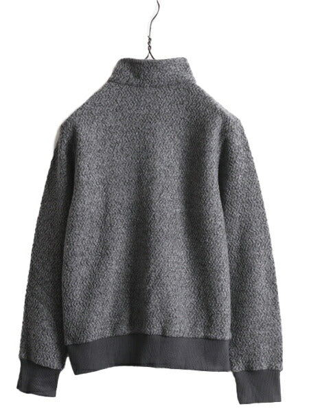 US企画 18年製 パタゴニア ウーリエステル フリース ジャケット レディース S 古着 Patagonia アウトドア ハーフジップ ジャンパー ウール