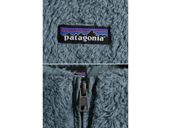 18年製 パタゴニア ロスガトス フリース ベスト レディース L 古着 Patagonia 毛長 パイル ボア 重ね着 フルジップ アウトドア ハイネック