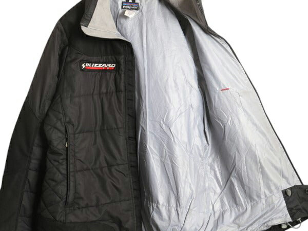 パタゴニア ルビコン ライダー ジャケット レディース M / 07年製 PATAGONIA 中綿 キルティング ナイロン ジャンパー アウトドア ブラック