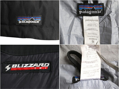 パタゴニア ルビコン ライダー ジャケット レディース M / 07年製 PATAGONIA 中綿 キルティング ナイロン ジャンパー アウトドア ブラック