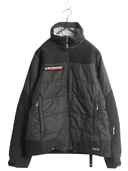 パタゴニア ルビコン ライダー ジャケット レディース M / 07年製 PATAGONIA 中綿 キルティング ナイロン ジャンパー アウトドア ブラック