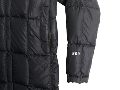 US企画 ノースフェイス ロング ダウン コート レディース XS / The North Face アウトドア パーカー ジャケット キルティング 600フィル 黒